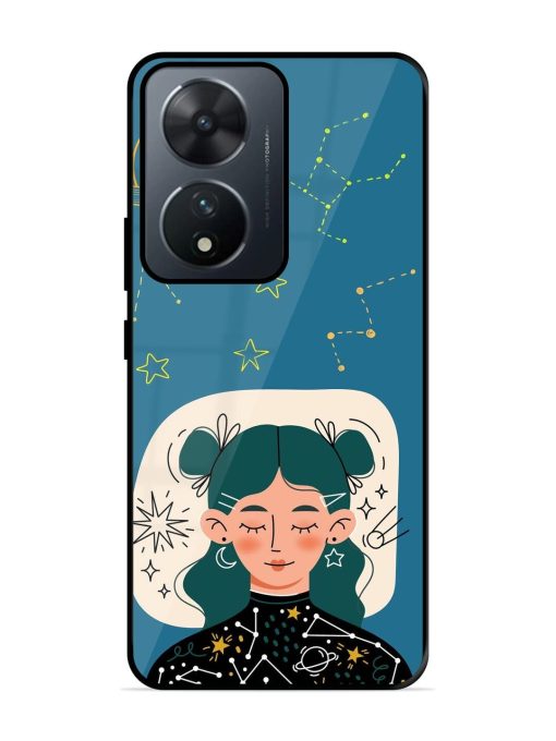 Cosmic Daydreamer Glossy Soft Edge Case for Vivo T2 (5G) Chachhi