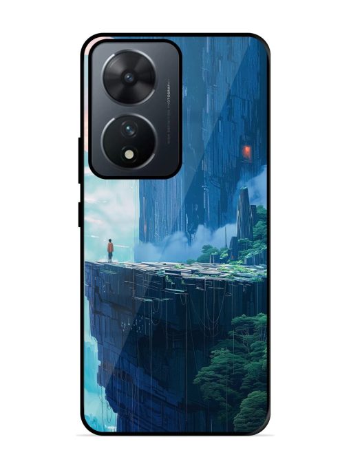 Solitude In The Sky Glossy Soft Edge Case for Vivo T2 (5G) Chachhi