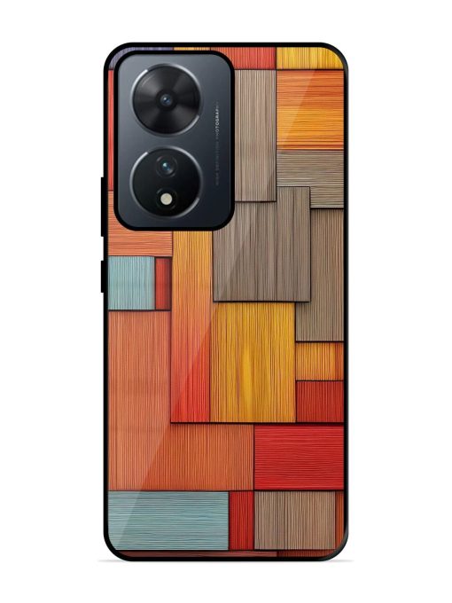 Woodsy Wonders Glossy Soft Edge Case for Vivo T2 (5G) Chachhi