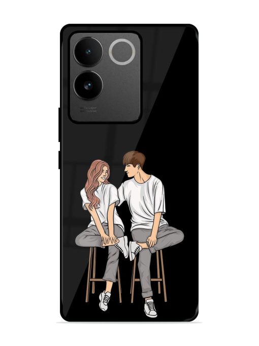 Soulful Connection Glossy Soft Edge Case for Vivo T2 Pro (5G) Chachhi