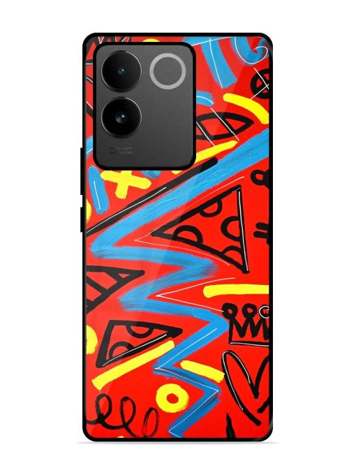 Groovy Garden Glossy Soft Edge Case for Vivo T2 Pro (5G) Chachhi