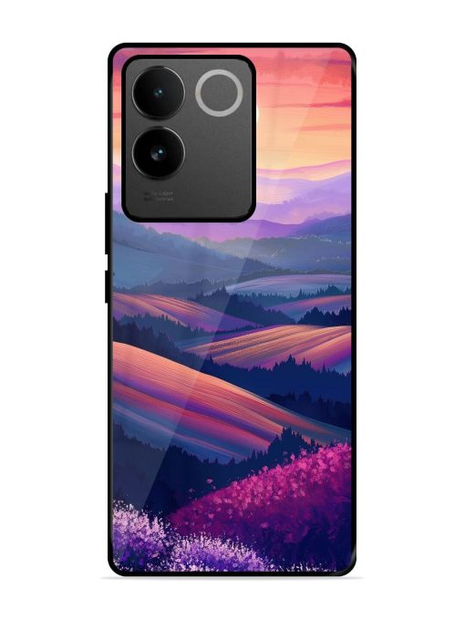 Twilight'S Embrace Glossy Soft Edge Case for Vivo T2 Pro (5G) Chachhi