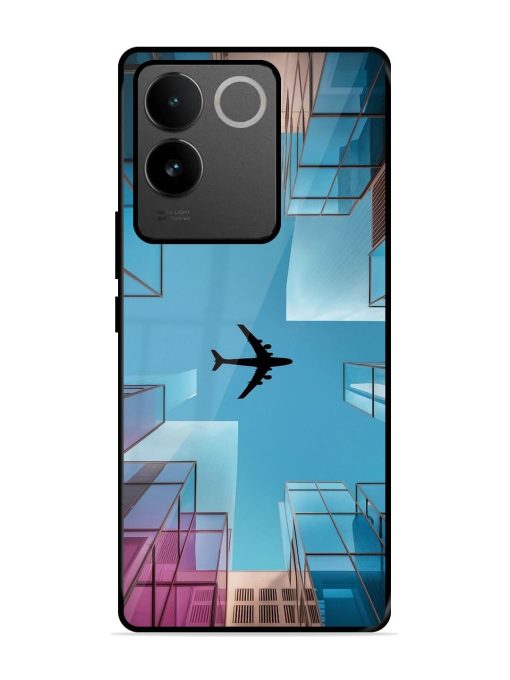 Urban Flightpath Glossy Soft Edge Case for Vivo T2 Pro (5G) Chachhi