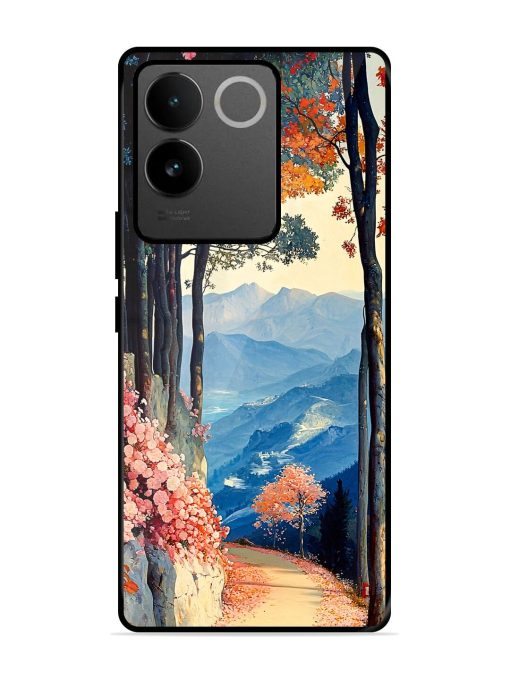 Mountainside Serenity Glossy Soft Edge Case for Vivo T2 Pro (5G) Chachhi