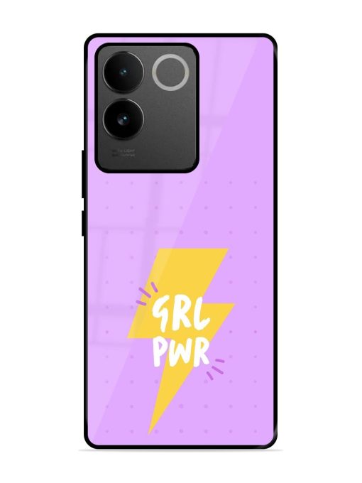 Girl Power Spark Glossy Soft Edge Case for Vivo T2 Pro (5G) Chachhi