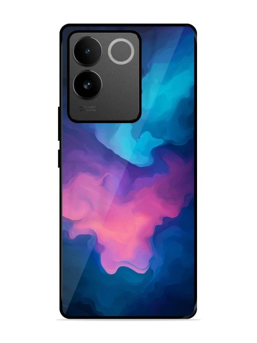 Cosmic Canvas Glossy Soft Edge Case for Vivo T2 Pro (5G) Chachhi