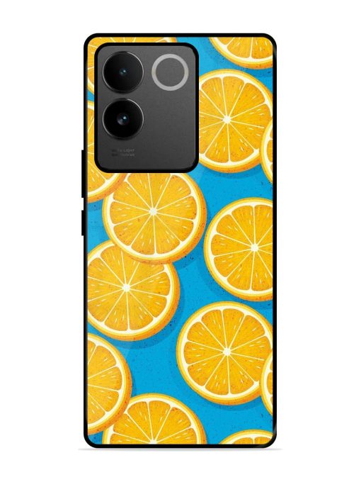 Citrus Symphony Glossy Soft Edge Case for Vivo T2 Pro (5G) Chachhi