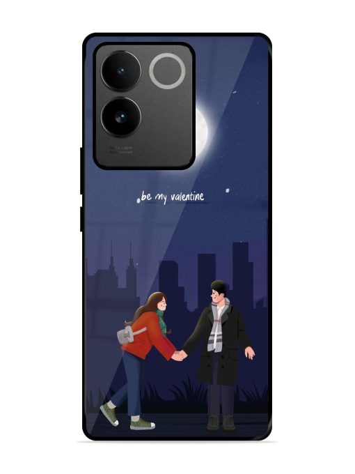 Moonlight Proposal Glossy Soft Edge Case for Vivo T2 Pro (5G)