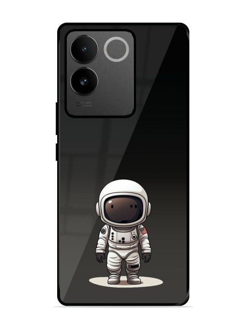 Neon Astronaut Glossy Soft Edge Case for Vivo T2 Pro (5G) Chachhi