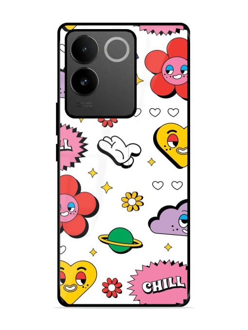 Whimsical Wonderland Glossy Soft Edge Case for Vivo T2 Pro (5G) Chachhi