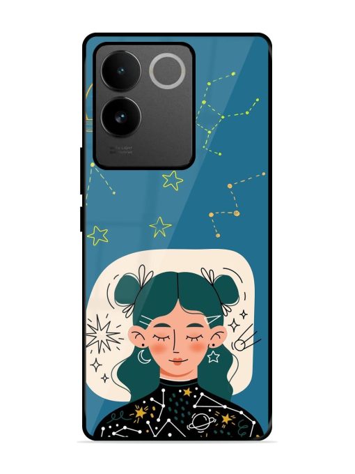 Cosmic Daydreamer Glossy Soft Edge Case for Vivo T2 Pro (5G) Chachhi