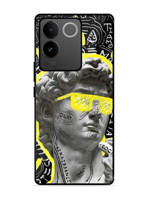 The Renaissance Rockstar Glossy Soft Edge Case for Vivo T2 Pro (5G) Chachhi