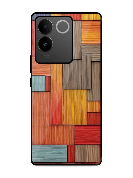 Woodsy Wonders Glossy Soft Edge Case for Vivo T2 Pro (5G) Chachhi