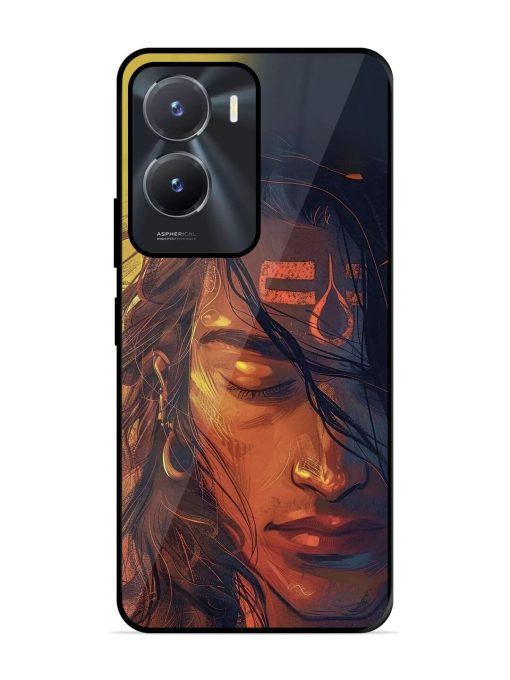 Tranquil Shiva Glossy Soft Edge Case for Vivo T2X (5G) Chachhi