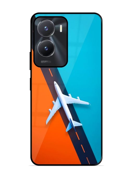 Skyward Bound Glossy Soft Edge Case for Vivo T2X (5G) Chachhi