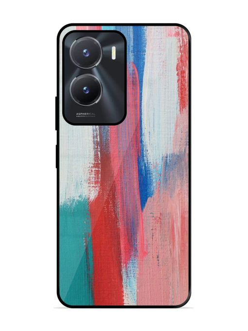 Colorful Chaos Glossy Soft Edge Case for Vivo T2X (5G) Chachhi