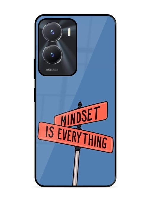 Mindset Matters Glossy Soft Edge Case for Vivo T2X (5G) Chachhi