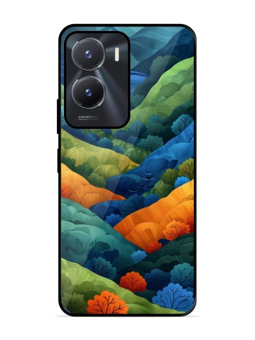 Serene Summits Glossy Soft Edge Case for Vivo T2X (5G) Chachhi