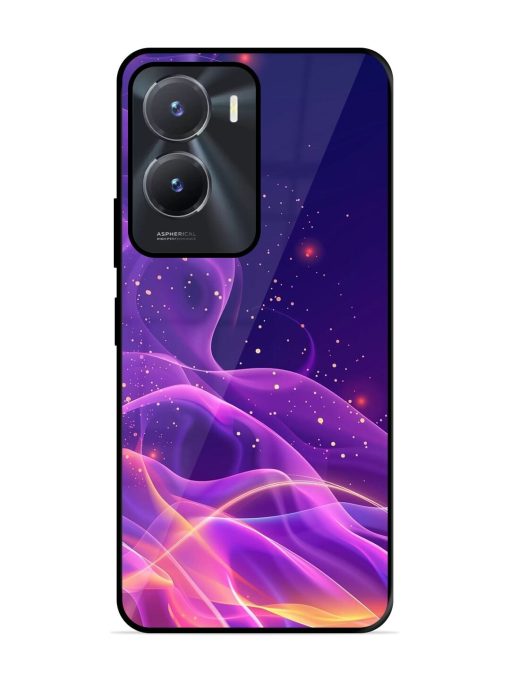 Cosmic Currents Glossy Soft Edge Case for Vivo T2X (5G) Chachhi