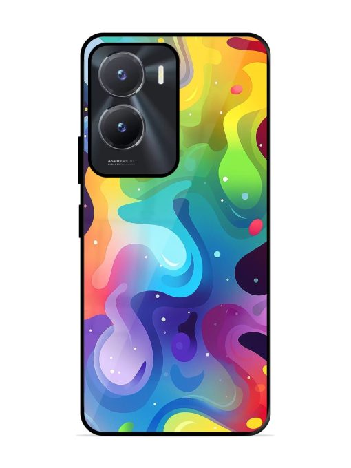 Rainbow River Glossy Soft Edge Case for Vivo T2X (5G) Chachhi