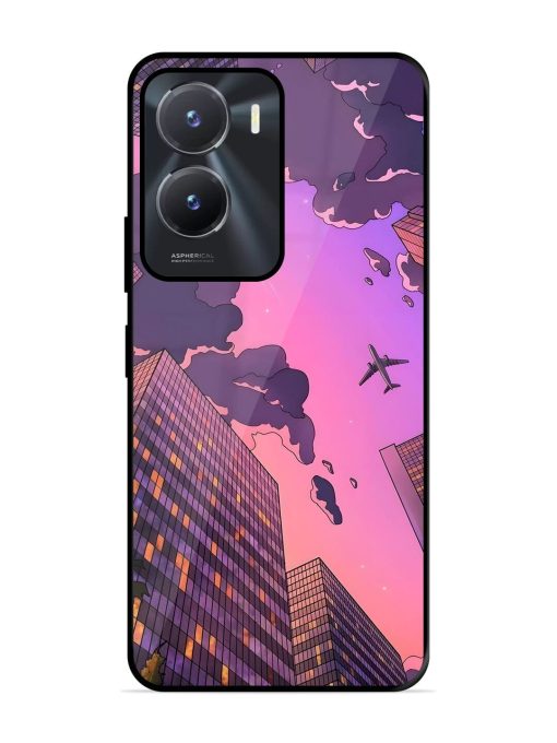 Urban Twilight Glossy Soft Edge Case for Vivo T2X (5G) Chachhi