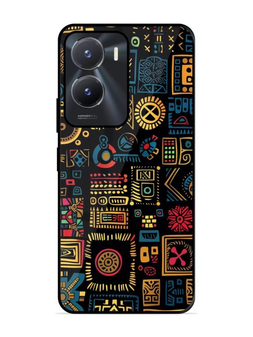 Tribal Tapestry Glossy Soft Edge Case for Vivo T2X (5G) Chachhi