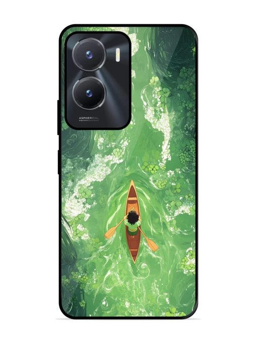 Solitude On The River Glossy Soft Edge Case for Vivo T2X (5G) Chachhi