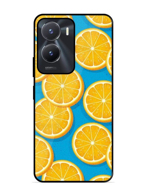 Citrus Symphony Glossy Soft Edge Case for Vivo T2X (5G) Chachhi