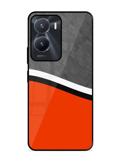 Bold Contrast Glossy Soft Edge Case for Vivo T2X (5G) Chachhi