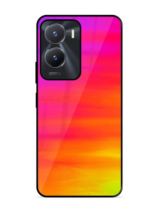 Neon Horizon Glossy Soft Edge Case for Vivo T2X (5G) Chachhi