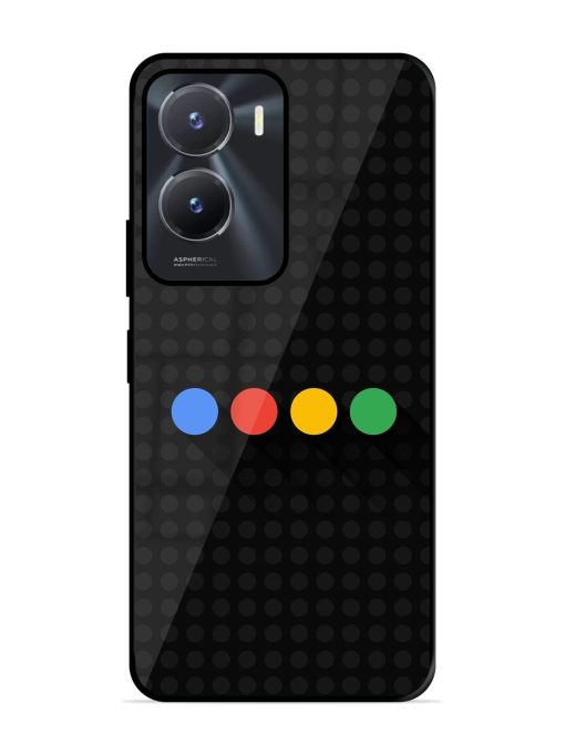 Google Dots Glossy Soft Edge Case for Vivo T2X (5G) Chachhi