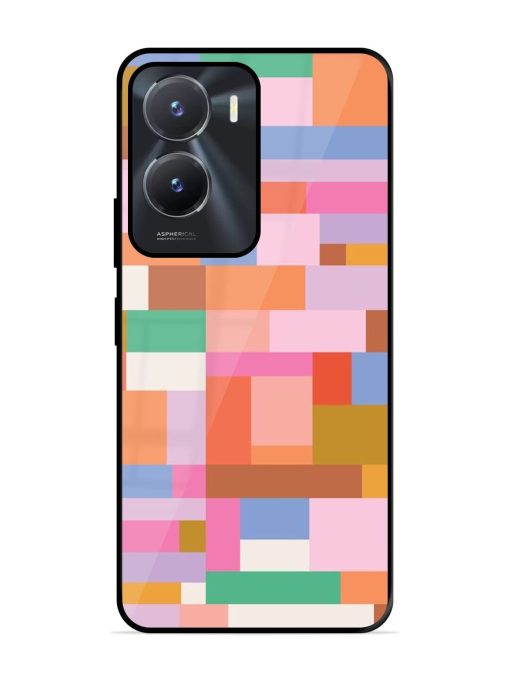 Colorful Chaos Glossy Soft Edge Case for Vivo T2X (5G) Chachhi