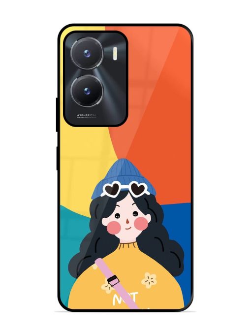 Colorful Vibes Glossy Soft Edge Case for Vivo T2X (5G) Chachhi