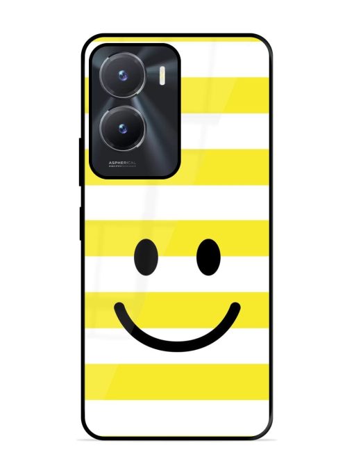 Smiling Stripes Glossy Soft Edge Case for Vivo T2X (5G) Chachhi