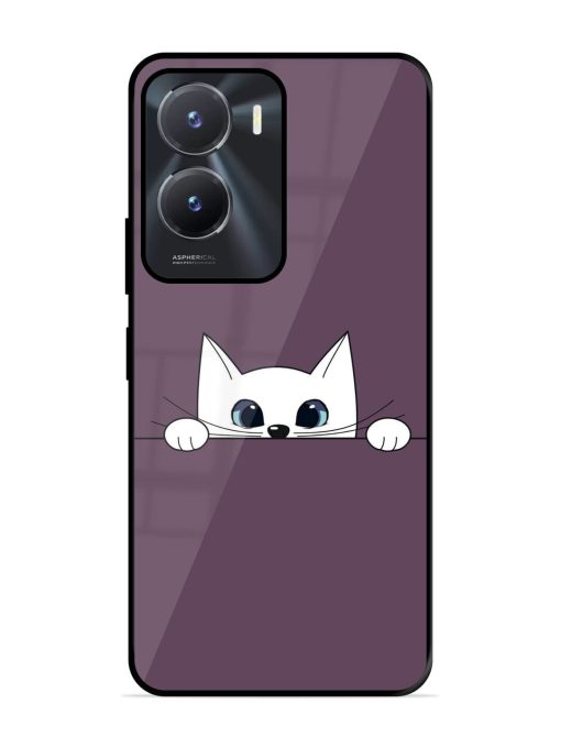 Peek-A-Boo Kitty Glossy Soft Edge Case for Vivo T2X (5G) Chachhi