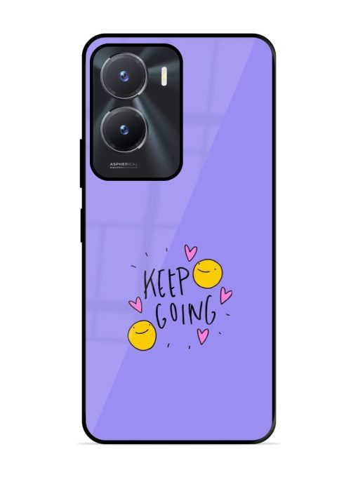 Smiling Through It All Glossy Soft Edge Case for Vivo T2X (5G) Chachhi