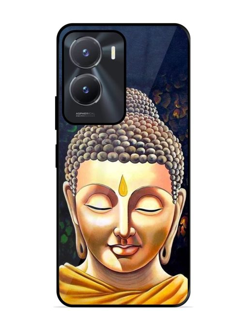 Buddha Face Glossy Soft Edge Case for Vivo T2X (5G) Chachhi