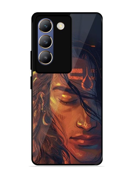 Tranquil Shiva Glossy Soft Edge Case for Vivo T3 (5G) Chachhi