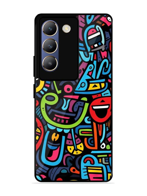 Doodlephoria Glossy Soft Edge Case for Vivo T3 (5G) Chachhi