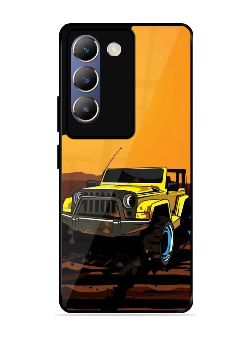 Sunset Cruise Glossy Soft Edge Case for Vivo T3 (5G) Chachhi