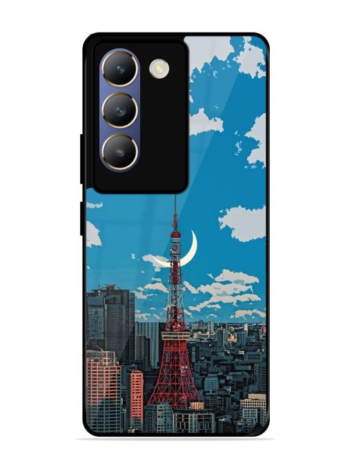 Tokyo Twilight Glossy Soft Edge Case for Vivo T3 (5G)