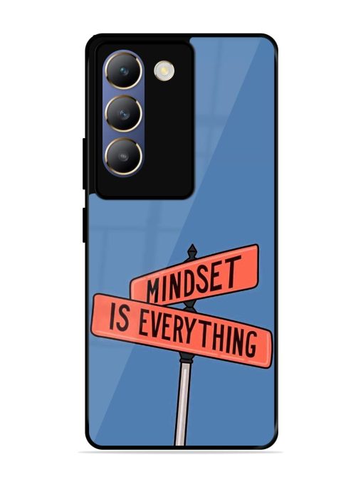 Mindset Matters Glossy Soft Edge Case for Vivo T3 (5G) Chachhi