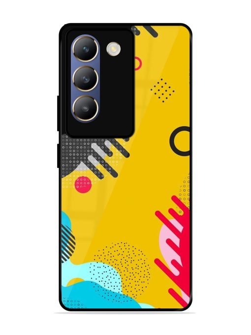 Neon Pop Glossy Soft Edge Case for Vivo T3 (5G) Chachhi