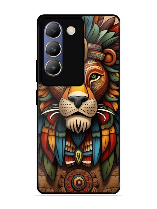 Aztec Majesty Glossy Soft Edge Case for Vivo T3 (5G) Chachhi