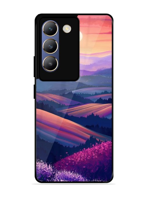 Twilight'S Embrace Glossy Soft Edge Case for Vivo T3 (5G) Chachhi