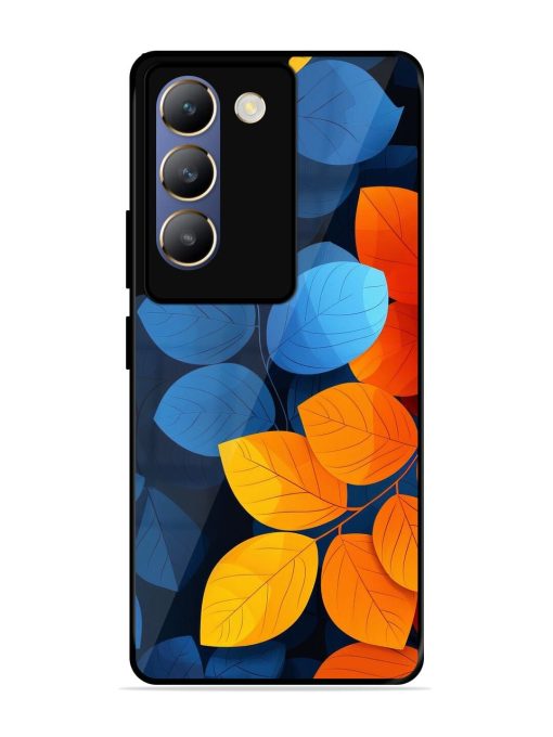 Autumn'S Contrast Glossy Soft Edge Case for Vivo T3 (5G) Chachhi