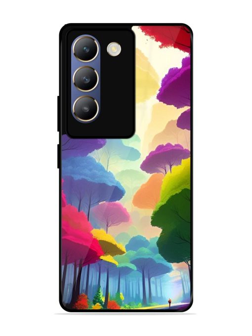 Rainbow Road Glossy Soft Edge Case for Vivo T3 (5G) Chachhi