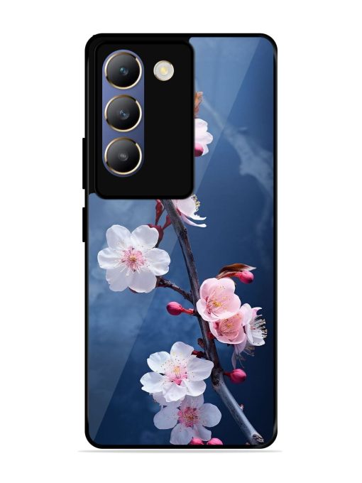 Delicate Blossoms Glossy Soft Edge Case for Vivo T3 (5G) Chachhi