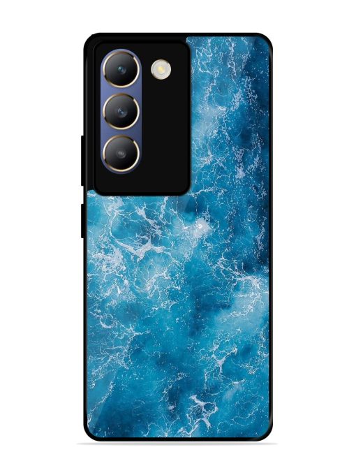 Oceanic Abyss Glossy Soft Edge Case for Vivo T3 (5G) Chachhi