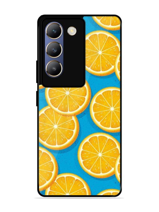 Citrus Symphony Glossy Soft Edge Case for Vivo T3 (5G) Chachhi